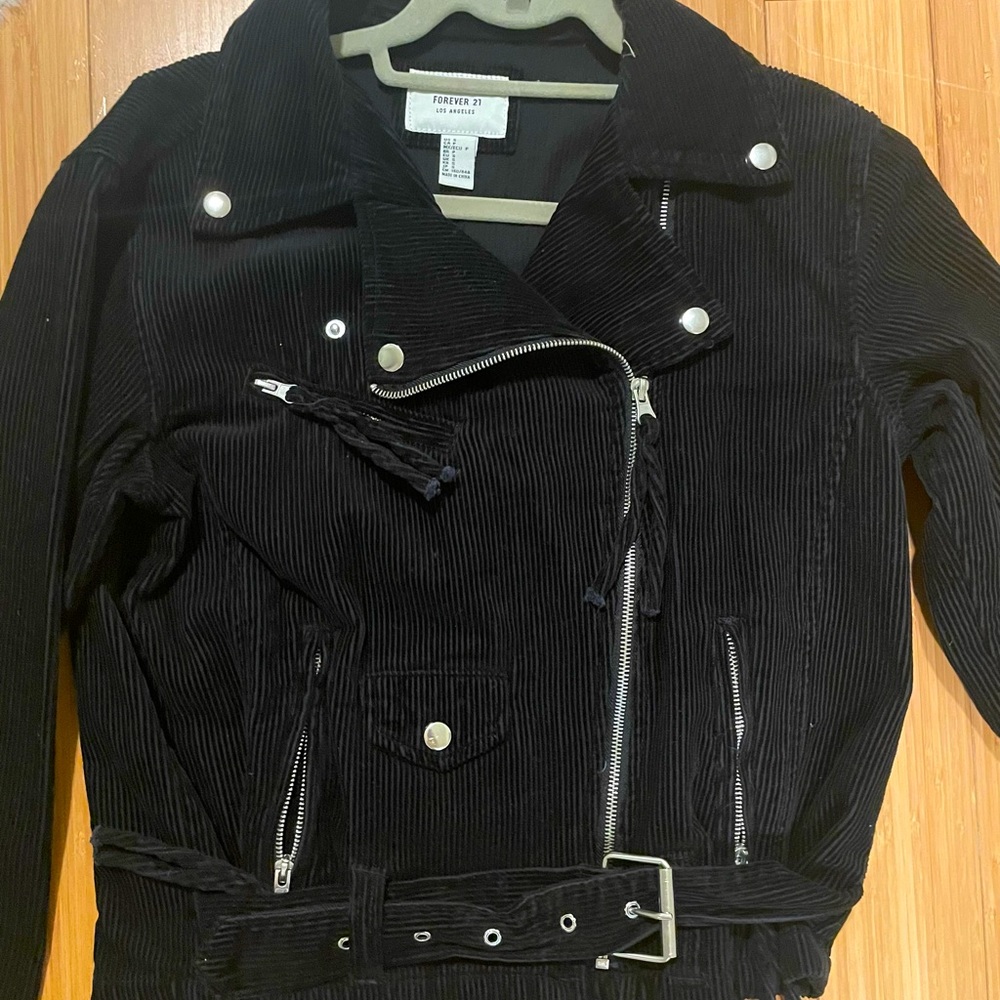 Corduroy biker Jack with pockets!